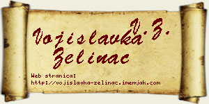 Vojislavka Zelinac vizit kartica